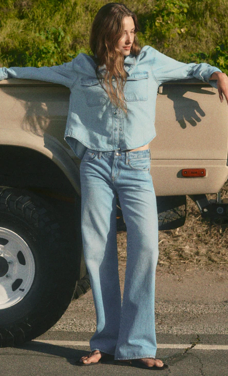 Madewell womenswear lifestyle image.