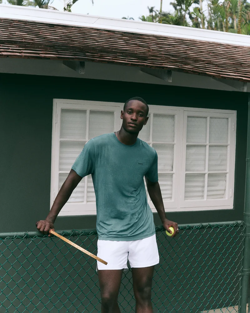 Vuori menswear outdoor lifestyle image.